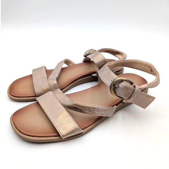 Soul Naturalizer Jayvee Sandal Metallic Mauve Women's Size US8M EU38.5 - Picture 1 of 13